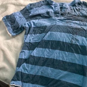 Canyon River, Light and dark blue stripes, L/G(14-16)
